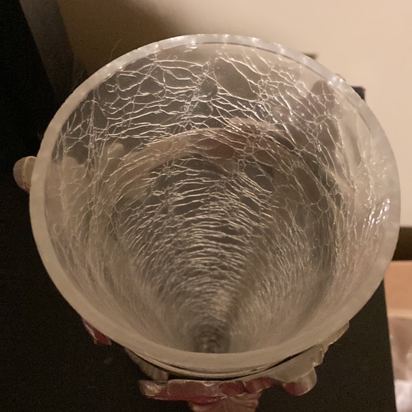 RARE Vintage/antique crackle glass vase in - Picture 6 of 12